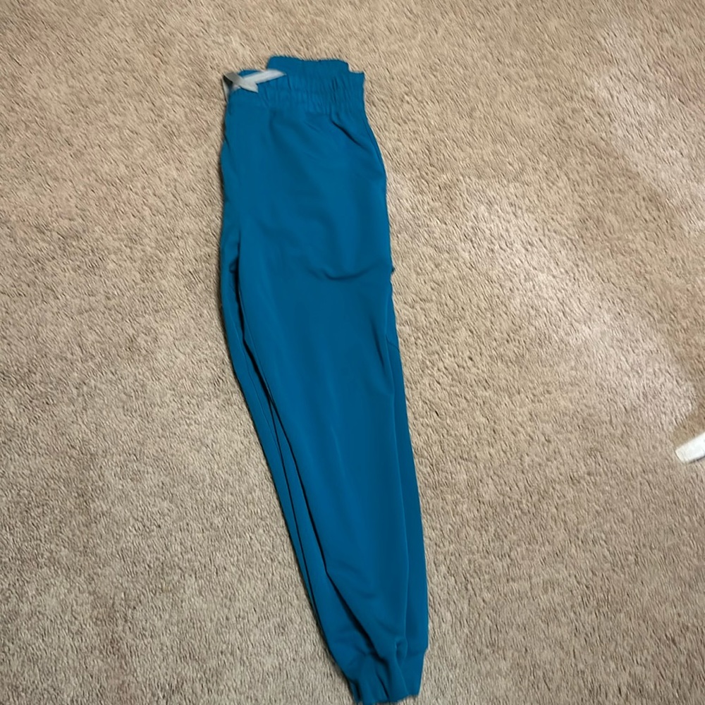 copy- Figs Pacific Blue Small Petite Joggers
